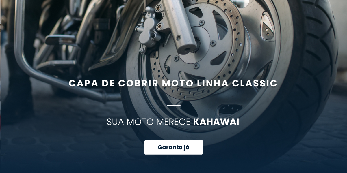 Capa de Cobrir Moto Kahawai