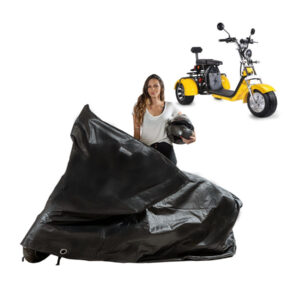 Capa Cobrir Triciclo Elétrico Impermeável Com Forro
