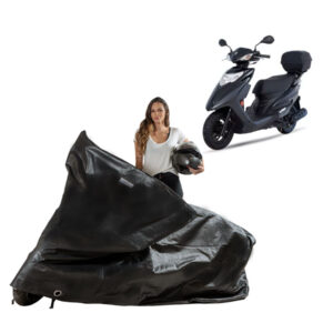 Capa Protetora Impermeável Forrada Haojue Lindy 125 com Baú