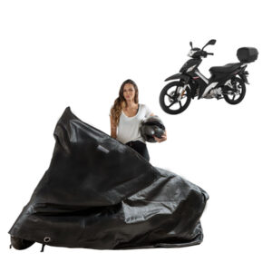 Capa Protetora Impermeável Forrada Haojue Nex 115  com Baú