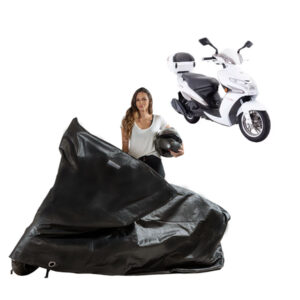 Capa Protetora Impermeável Forrada Haojue VR 150 com Baú