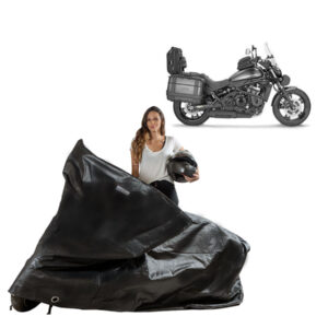 Capa Proteção Moto Kawasaki Vulcan com Baú Bauleto