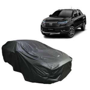 Capa Cobrir Carro Novo Fiat Strada Cabine Dupla Impermeável Forro