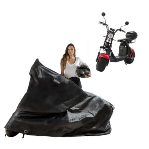 Capa Protetora Impermeável Moto Scooter Elétrica com baú