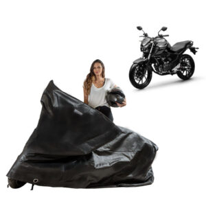 Capa Proteção Moto Yamaha Fazer FZ15 Forrada Impermeável