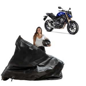 Capa Nova CB500 500F 500X Sol Chuva Poeira Maresia Animais