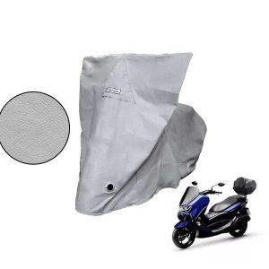 Capa Protetora Moto Yamaha NMAX 160 Com Baú Cinza
