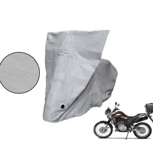 Capa Protetora Moto Yamaha Tenere 700 com baú/ Bauleto Cinza