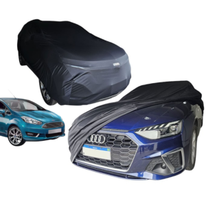 Capa Cobrir Carro Ford New Fiesta Hatch Tecido Lycra Protege De Riscos Sol Poeira