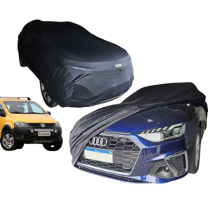 Capa Cobrir Carro VW Crossfox Tecido Lycra Protege De Riscos Sol Poeira