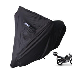 Capa Proteger Cobrir Moto Lycra Tecido Yamaha YBR com Baú